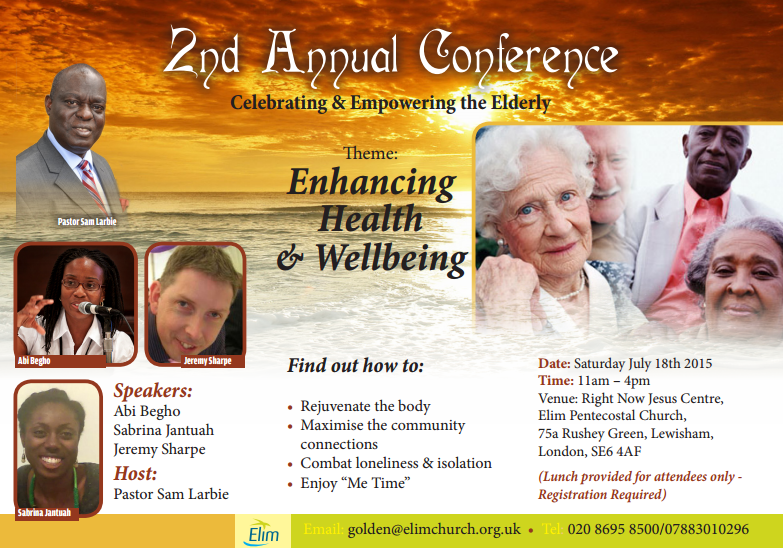 RNJC’s 2nd Annual Conference for the Elderly