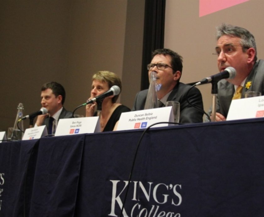 Discussing public health at King’s College London