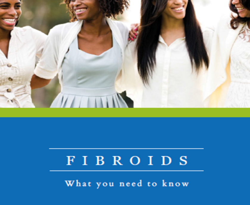 We launched our new fibroids booklet today