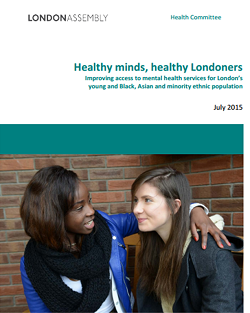 The London Assembly Launches their Healthy Minds, Healthy Londoners Report