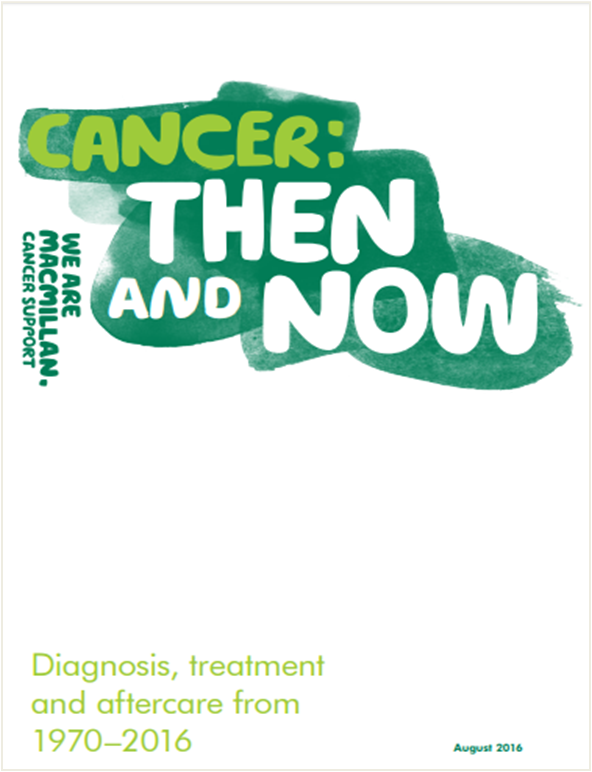 New Report, Cancer: Then and Now