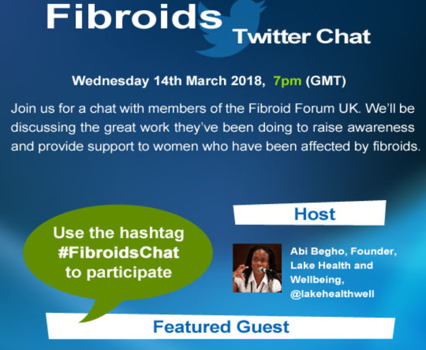 Our March #FibroidsChat is with the Fibroid Forum UK