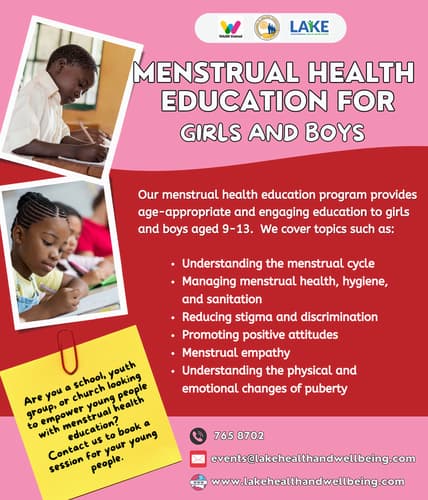 Menstrual health education programs