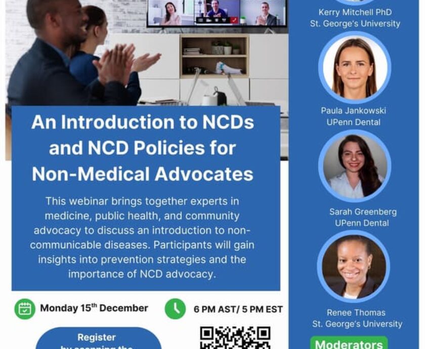 Non Medical Advoctes NCD Webinar