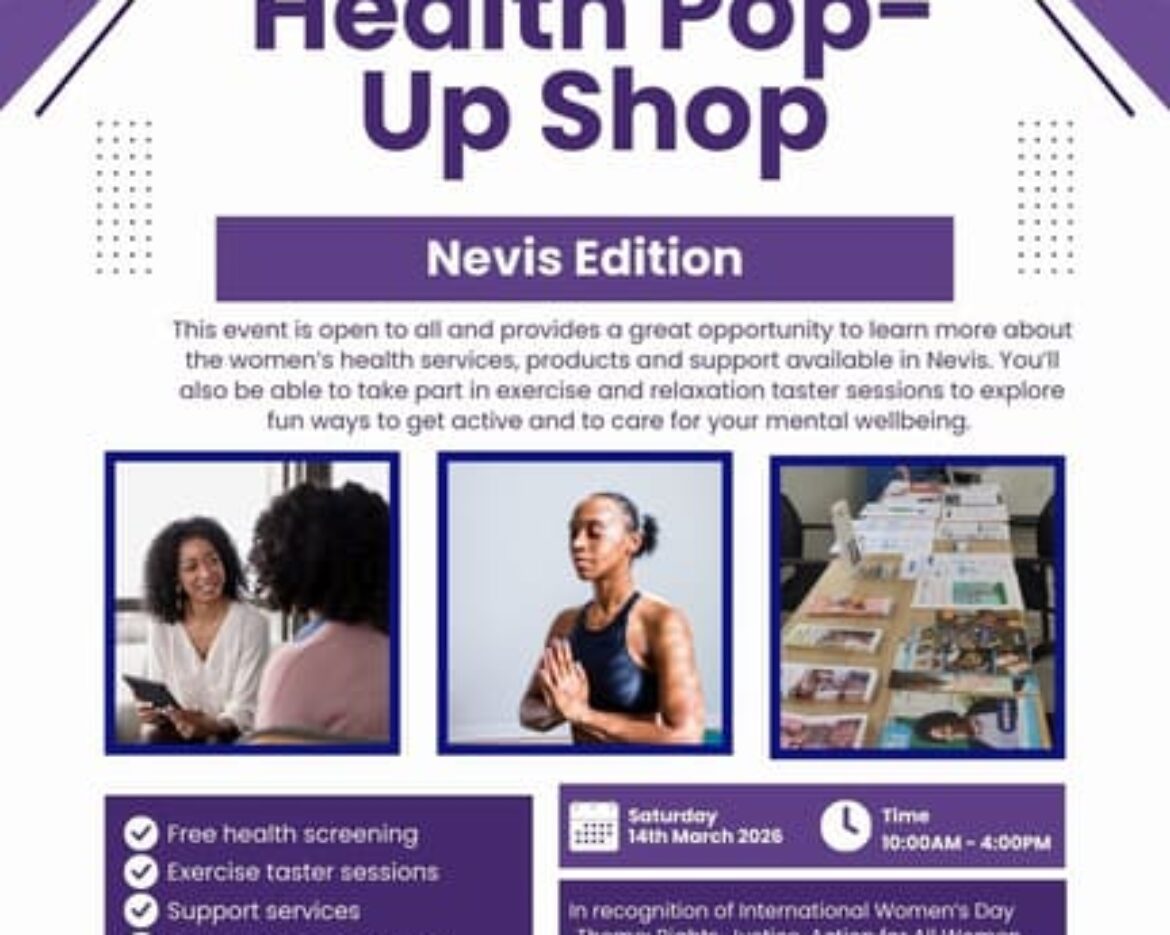 WomensHealthPopUpShopFlyer