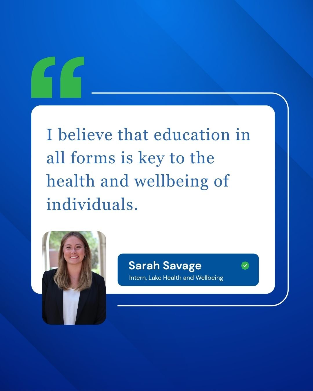 Sarah Savage Quote